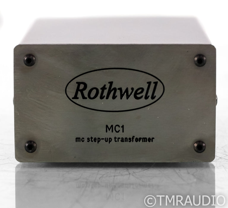 Rothwell MC1 Moving Coil Step-Up Transformer; Pre-Preamplifier; MC-1