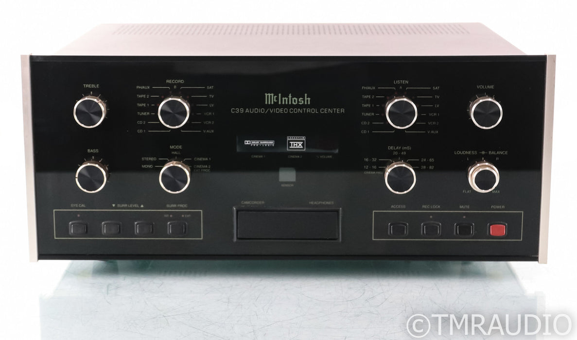 McIntosh C39 5.1 Channel Home Theater Processor; C-39; MM Phono; C-39; MM Phono