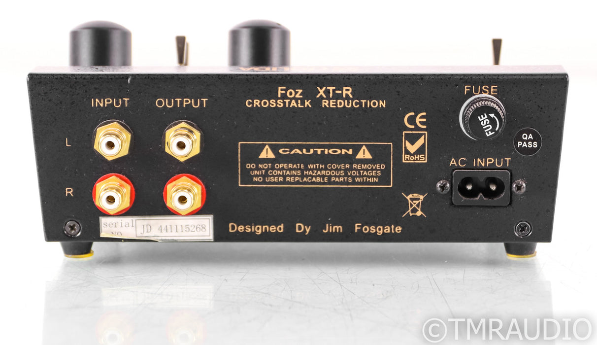 Jolida Foz XT-R Phono Crosstalk Reducer; XTR; Black; XTR; Black