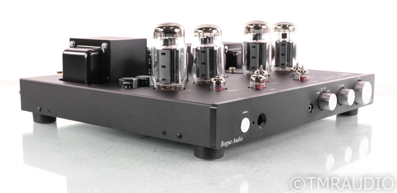Rogue Audio Cronus Magnum 3 Stereo Tube Integrated Amplifier; Black; Remote; Black; Remote