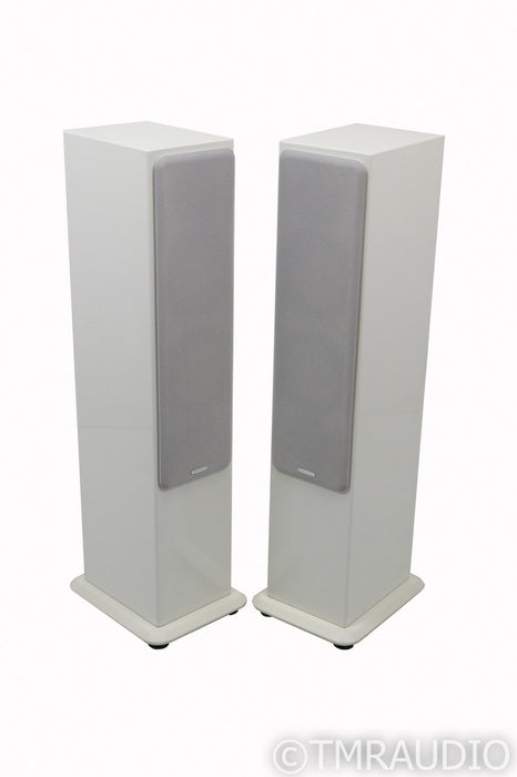 Monitor Audio Silver 6 Floorstanding Speakers; Gloss White Pair; Gloss White Pair