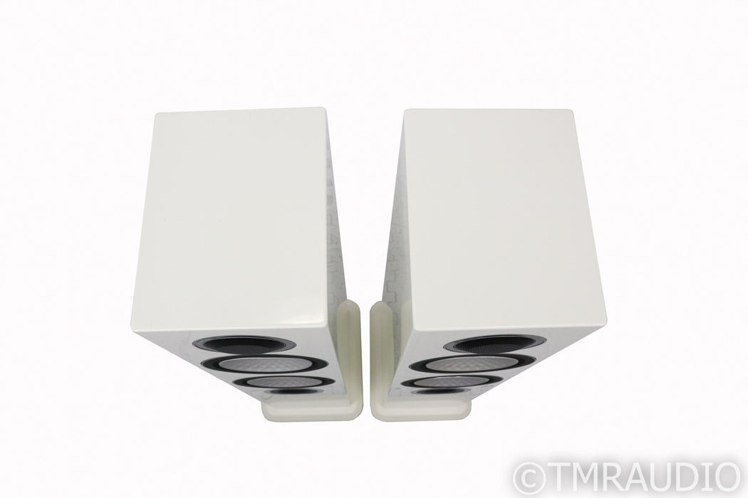 Monitor Audio Silver 6 Floorstanding Speakers; Gloss White Pair; Gloss White Pair