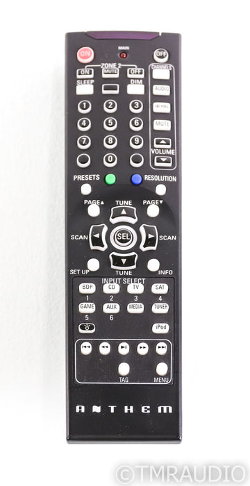 Anthem MRX 500 7.1 Channel Home Theater Receiver; MRX-500; Remote; MRX-500; Remote