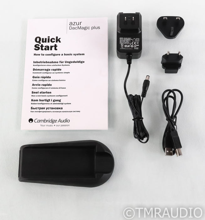 Cambridge Audio DACMagic Plus DAC; D/A Converter; Upsampling; Silver; D/A Converter; Upsampling; Silver
