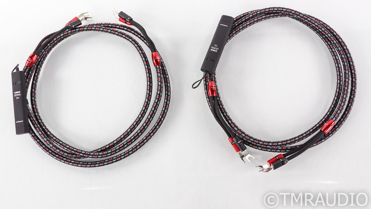 AudioQuest CV-8 Hyperlitz Speaker Cables; 8ft Pair; 8ft Pair