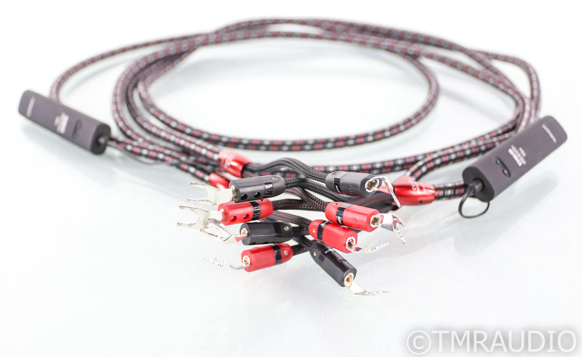AudioQuest CV-8 Hyperlitz Speaker Cables; 8ft Pair; 8ft Pair
