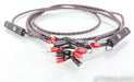 AudioQuest CV-8 Hyperlitz Speaker Cables; 8ft Pair; 8ft Pair