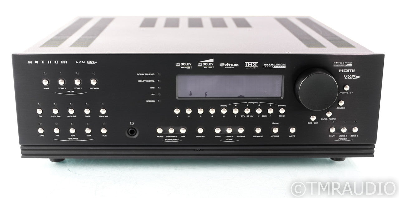 Anthem AVM 50V V.2 7.1 Channel Home Theater Processor; AS-IS (No HDMI Output); AS-IS (No HDMI Output)