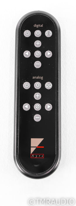 Ayre QX-5 Twenty DAC; Remote; Streamer; D/A Converter; Remote; Streamer; D/A Converter