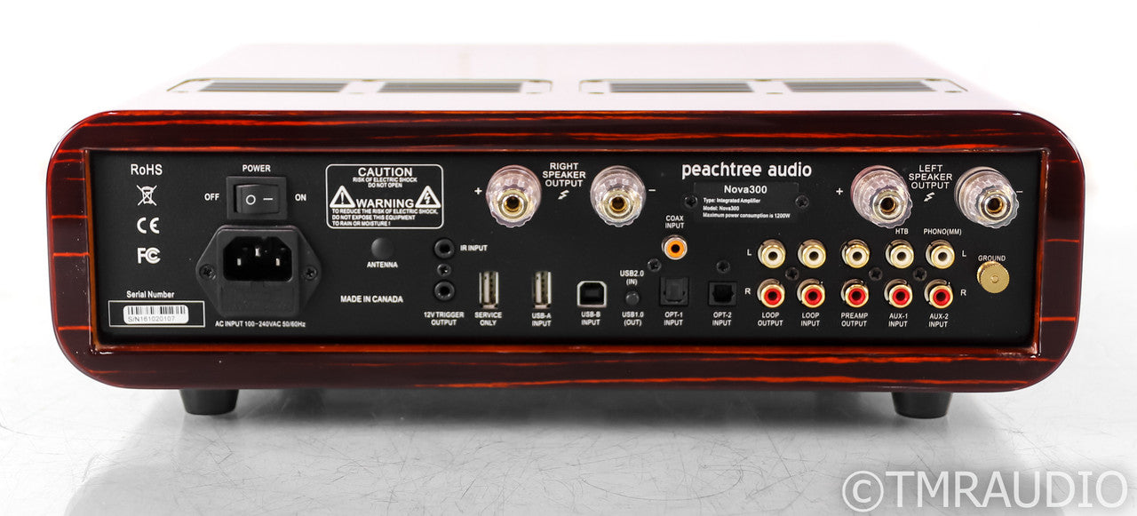 Peachtree Nova 300 Stereo Integrated Amplifier / DAC; USB; Remote; USB; Remote