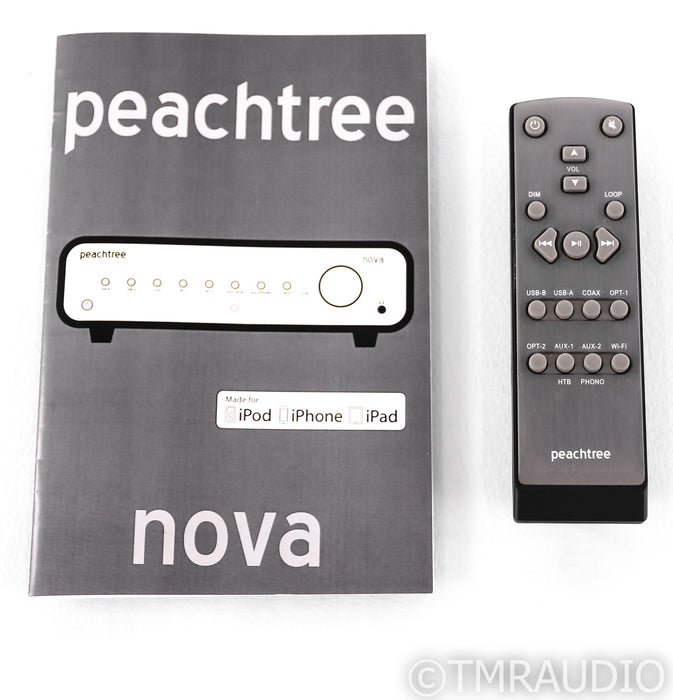 Peachtree Nova 300 Stereo Integrated Amplifier / DAC; USB; Remote; USB; Remote