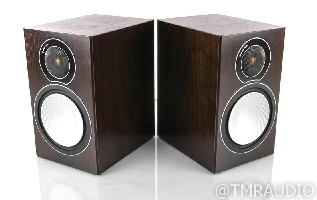 Monitor Audio Silver 2 Bookshelf Speakers; Walnut Pair