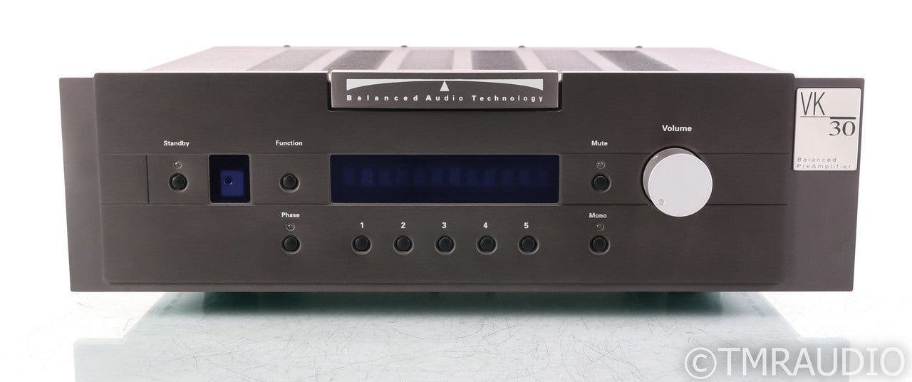 BAT VK-30 Stereo Tube Preamplifier; VK30; Remote; VK30; Remote