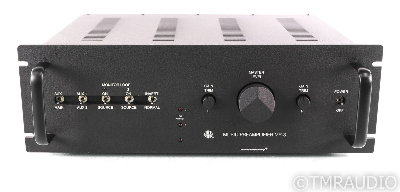Atmasphere MP-3 MK 3.0 Stereo Tube Preamplifier; Black; MM / MC Phono; Black; MM / MC Phono