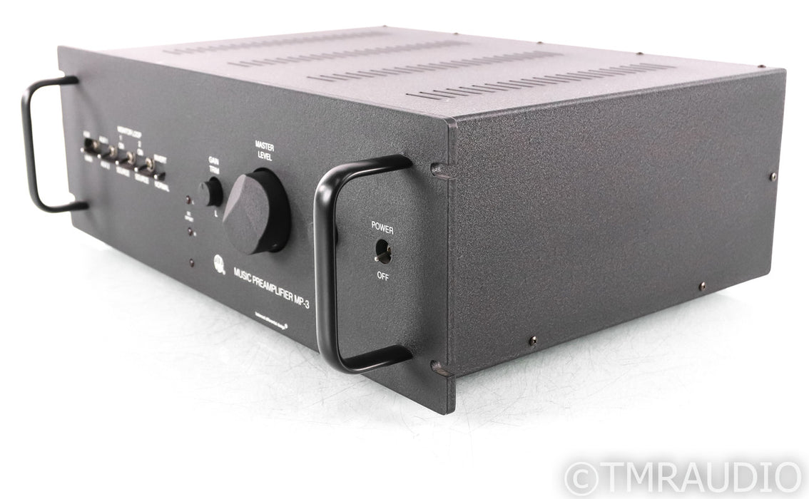 Atmasphere MP-3 MK 3.0 Stereo Tube Preamplifier; Black; MM / MC Phono; Black; MM / MC Phono