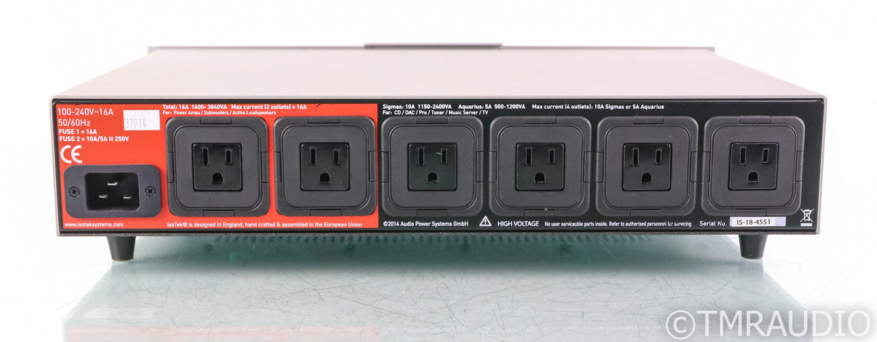 IsoTek Aquarius EVO3 AC Power Line Conditioner; Evo-3; Silver; Evo-3; Silver