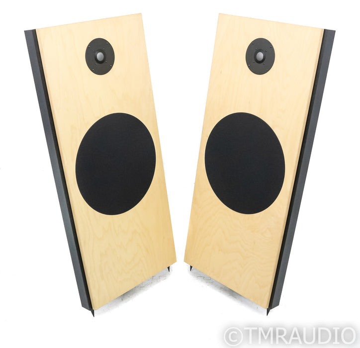 Spatial Audio M5 Saphire Open Baffle Speakers; White Maple Pair; Clayton Shaw; White Maple Pair; Clayton Shaw