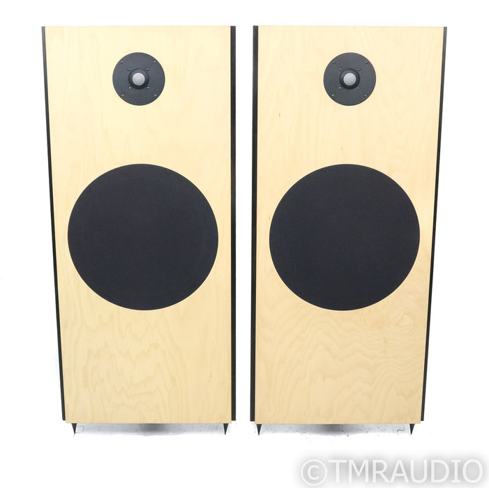 Spatial Audio M5 Saphire Open Baffle Speakers; White Maple Pair; Clayton Shaw; White Maple Pair; Clayton Shaw