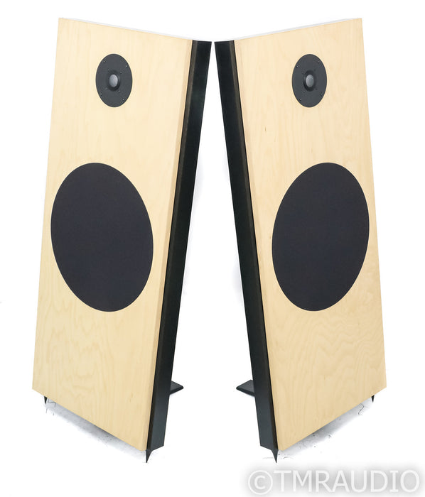 Spatial Audio M5 Saphire Open Baffle Speakers; White Maple Pair; Clayton Shaw; White Maple Pair; Clayton Shaw