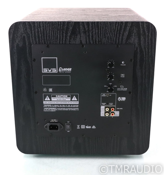 SVS SB-2000 12" Powered Subwoofer; Ash Black; SB2000; Ash Black; SB2000