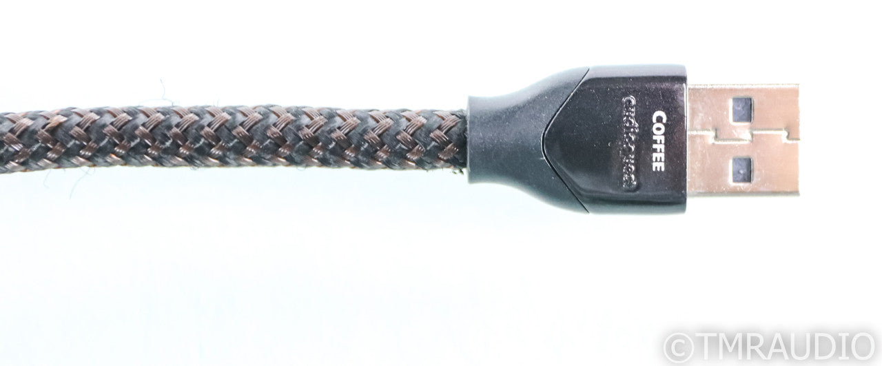 AudioQuest Coffee USB Cable; 1.5m Digital Interconnect; 72v DBS; 1.5m Digital Interconnect; 72v DBS