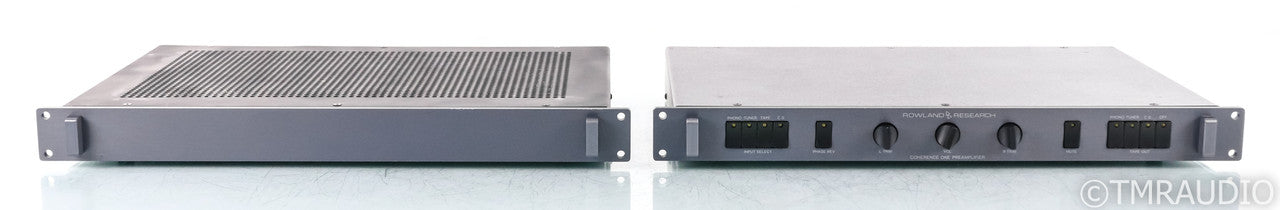 Jeff Rowland Coherence One Stereo Preamplifier; Rowland Research; MC Phono; C1; Rowland Research; MC Phono; C1