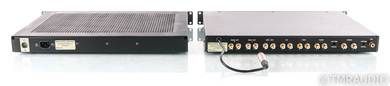 Jeff Rowland Coherence One Stereo Preamplifier; Rowland Research; MC Phono; C1; Rowland Research; MC Phono; C1