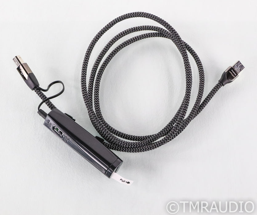 AudioQuest Diamond USB Cable; 1.5m Digital Interconnect; 72v DBS; 1.5m Digital Interconnect; 72v DBS