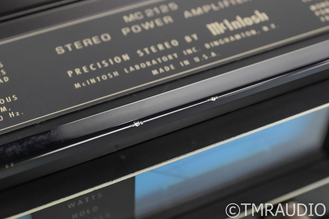 McIntosh MC2125 Stereo Power Amplifier; MC-2125; MC-2125