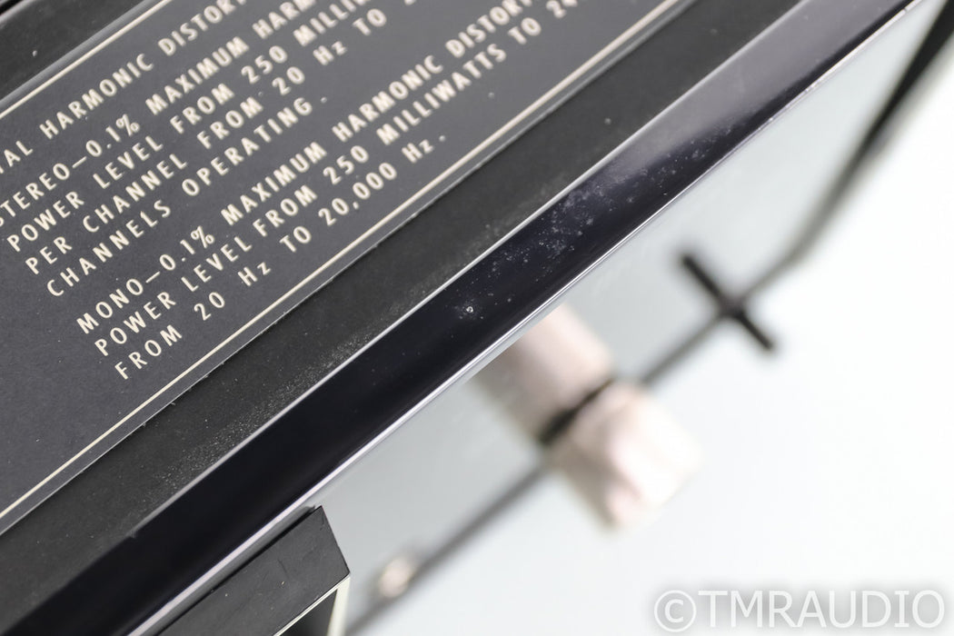 McIntosh MC2125 Stereo Power Amplifier; MC-2125; MC-2125