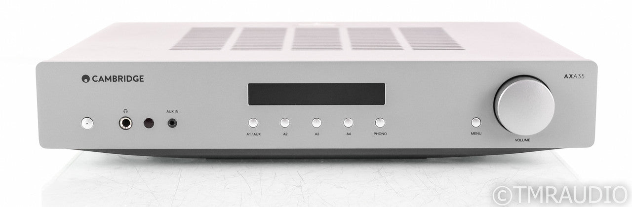 Cambridge Audio AXA35 Stereo Integrated Amplifier; MM Phono; Remote; MM Phono; Remote