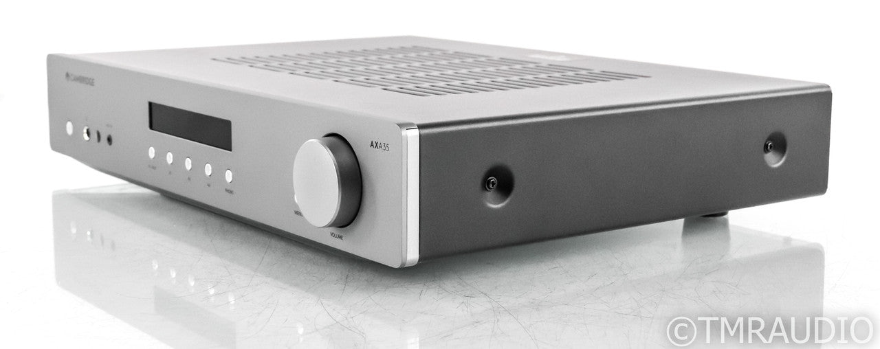 Cambridge Audio AXA35 Stereo Integrated Amplifier; MM Phono; Remote; MM Phono; Remote