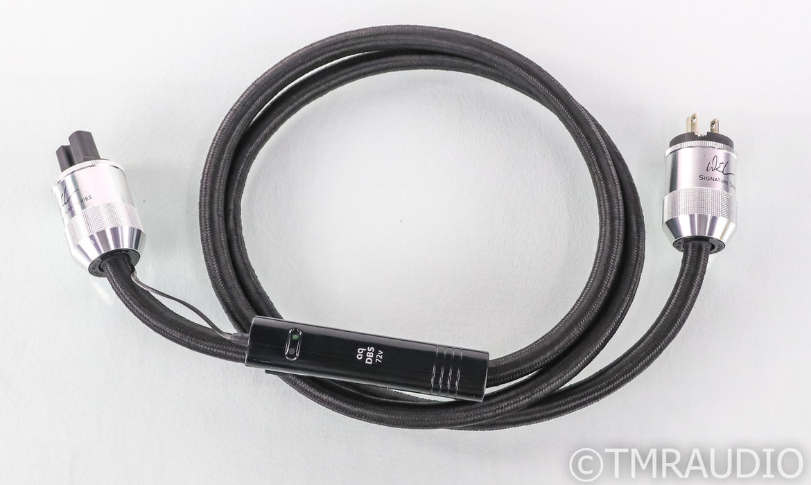AudioQuest Wel Power Cable; 6ft AC Cord; Signature Series; 72v DBS; 6ft AC Cord; Signature Series; 72v DBS