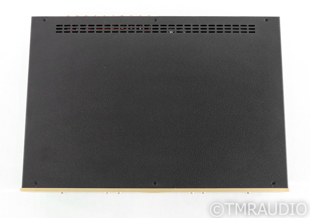 Conrad Johnson ET3-SE Stereo Tube Preamplifier; Remote; Gold; ET3SE; Remote; Gold; ET3SE