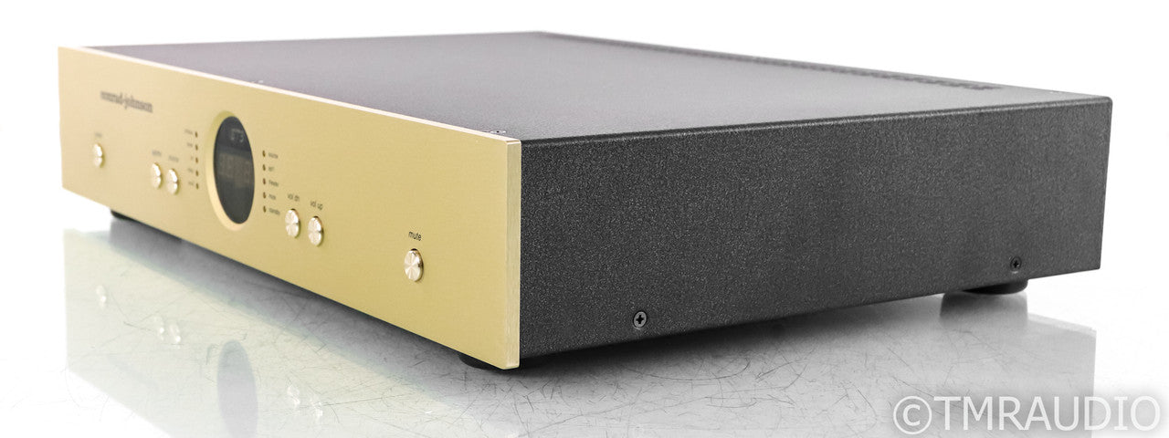 Conrad Johnson ET3-SE Stereo Tube Preamplifier; Remote; Gold; ET3SE; Remote; Gold; ET3SE
