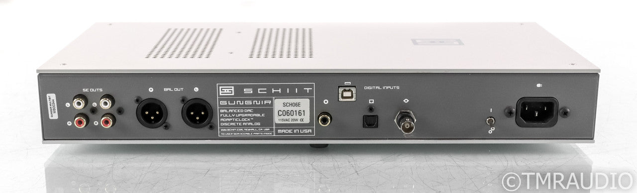 Schiit Audio Gungnir Multibit DAC; D/A Converter; Unison USB; Silver; D/A Converter; Unison USB; Silver