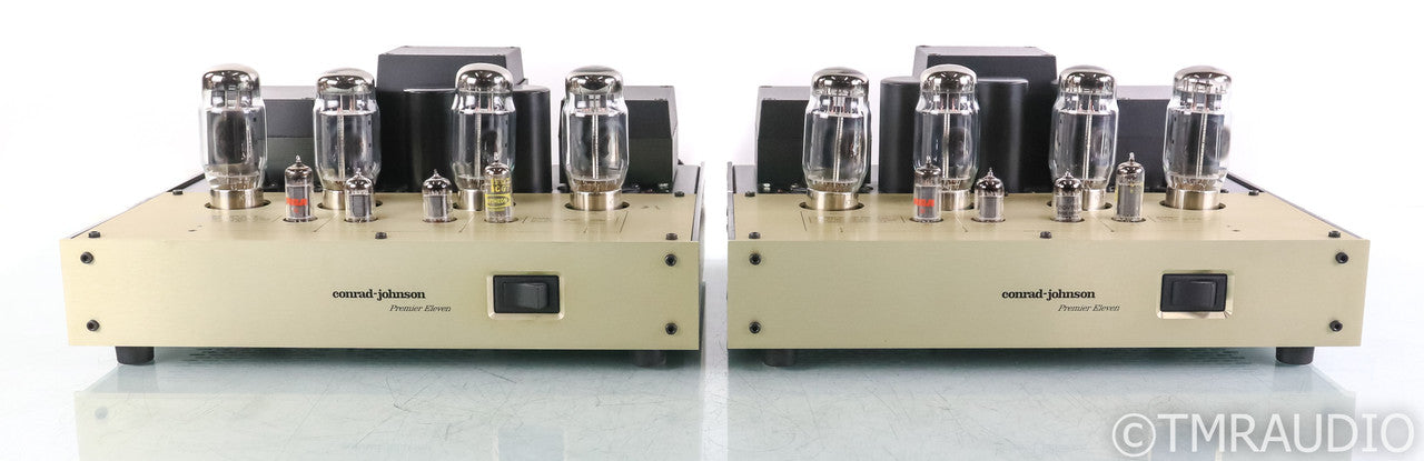 Conrad Johnson Premier 11 & 11A Mono Tube Power Amplifiers; Pair; Pair