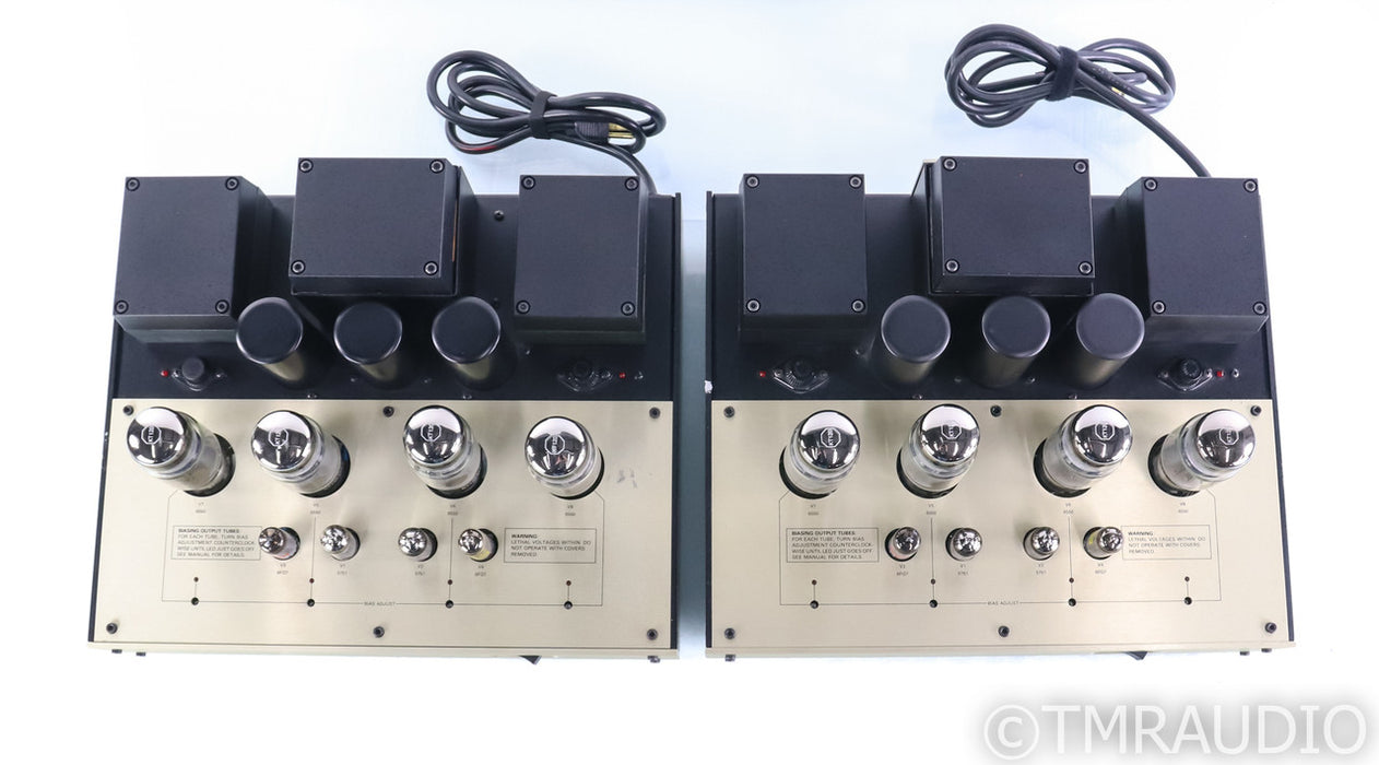 Conrad Johnson Premier 11 & 11A Mono Tube Power Amplifiers; Pair; Pair