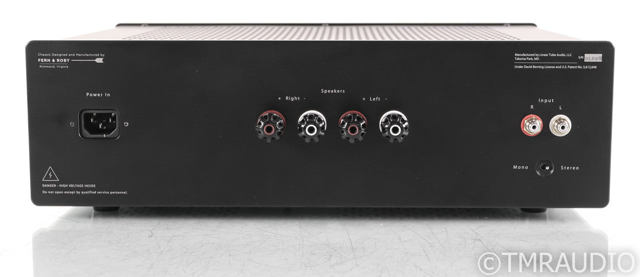 LTA ZOTL Ultralinear Stereo Tube Power Amplifier; Linear Tube Audio