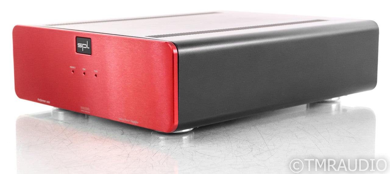 SPL Performer s800 Stereo Power Amplifier; S-800; Red (Refurbished); S-800; Red (Refurbished)