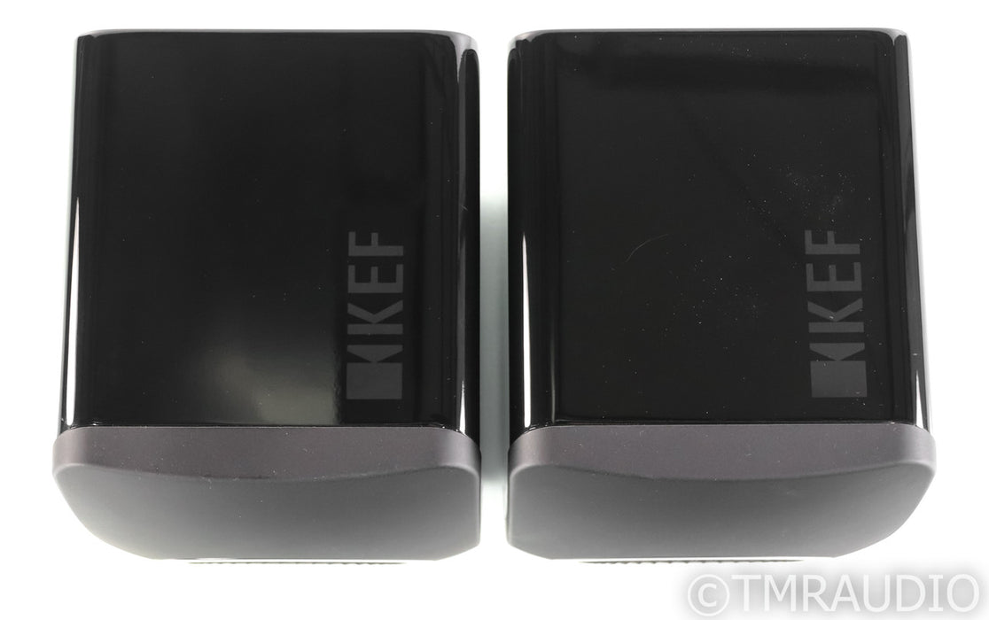 KEF LS50 Bookshelf Speakers; Gloss Black Pair; Gloss Black Pair