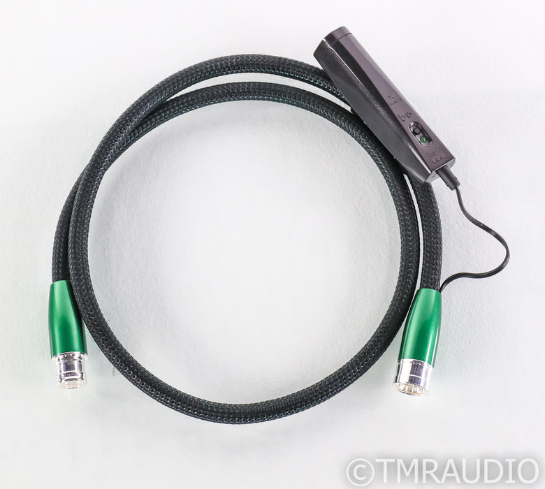 AudioQuest Earth XLR Cable; Single 1m Balanced Interconnect; 72v DBS (Open Box); Single 1m Balanced Interconnect; 72v DBS (Open