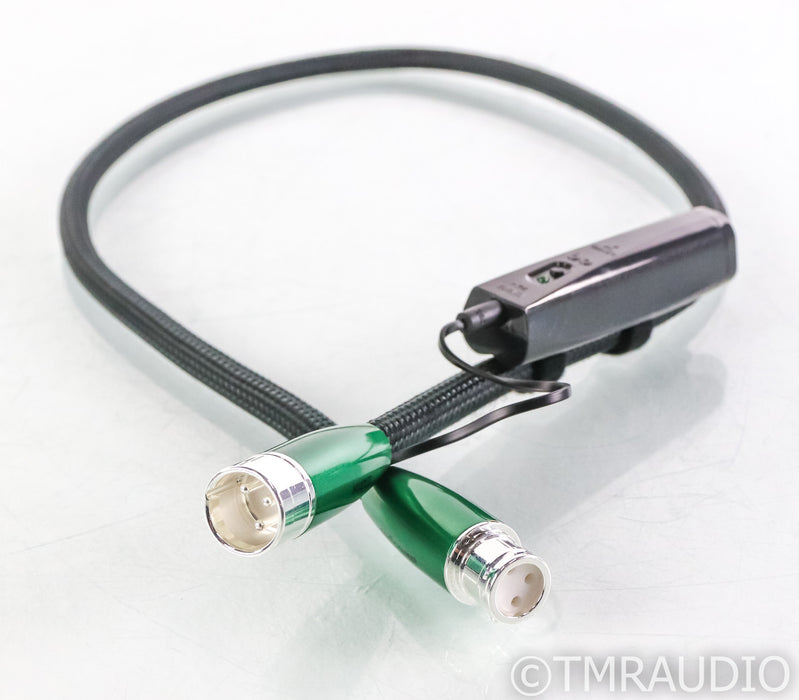 AudioQuest Earth XLR Cable; Single 1m Balanced Interconnect; 72v DBS (Open Box); Single 1m Balanced Interconnect; 72v DBS (Open