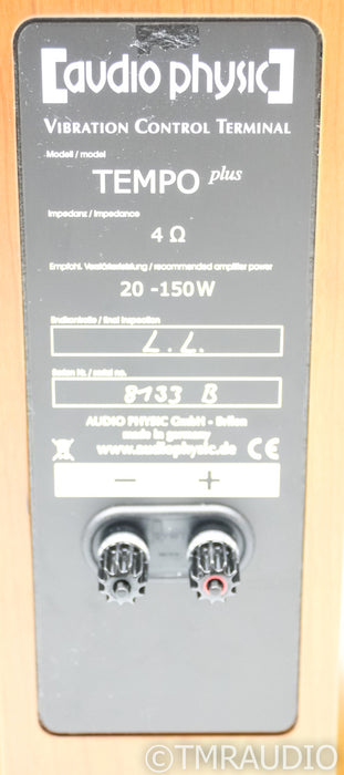 Audio Physic Tempo Plus Floorstanding Speakers; Cherry Pair; Cherry Pair
