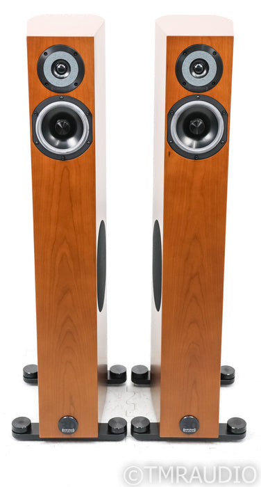 Audio Physic Tempo Plus Floorstanding Speakers; Cherry Pair; Cherry Pair