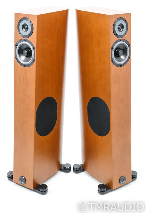 Audio Physic Tempo Plus Floorstanding Speakers; Cherry Pair; Cherry Pair