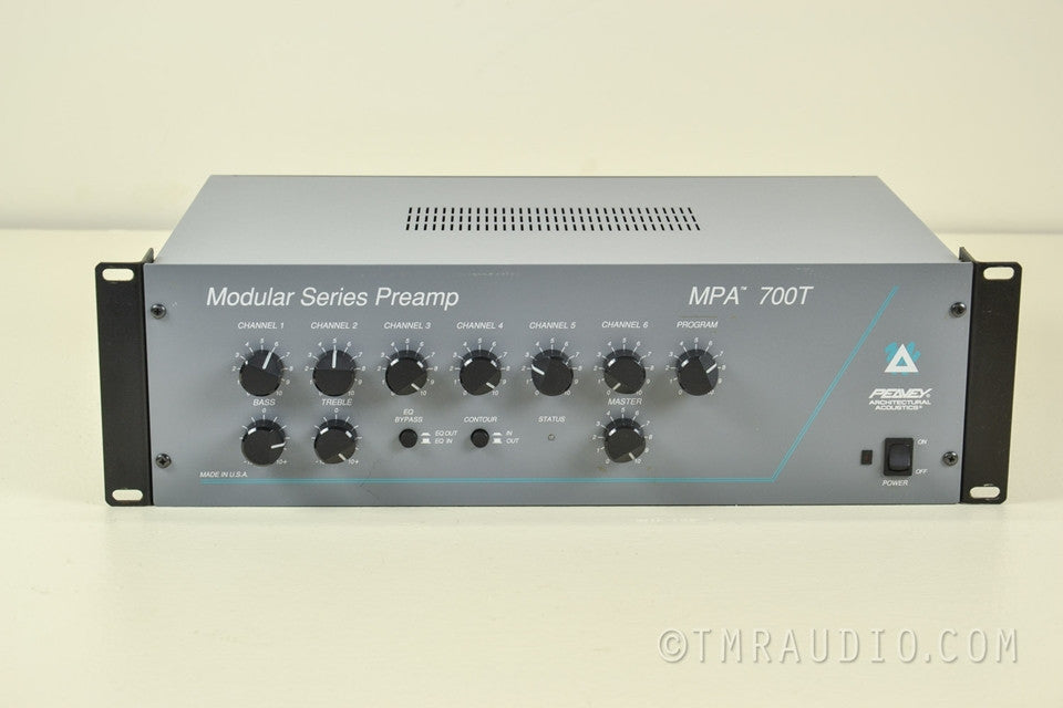 Peavey MPA-700t Modular Series Preamplifier / Preamp