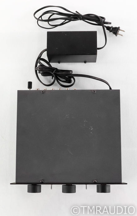 SuperPhon Revelation Basic Vintage Stereo Preamplifier; MM Phono; Black (SOLD2)