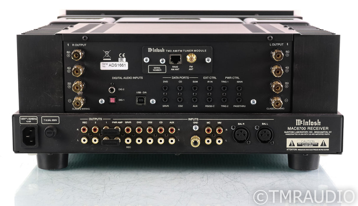 McIntosh MAC6700 Stereo Integrated Amplifier; MAC-6700; USB; Remote; MAC-6700; USB; Remote