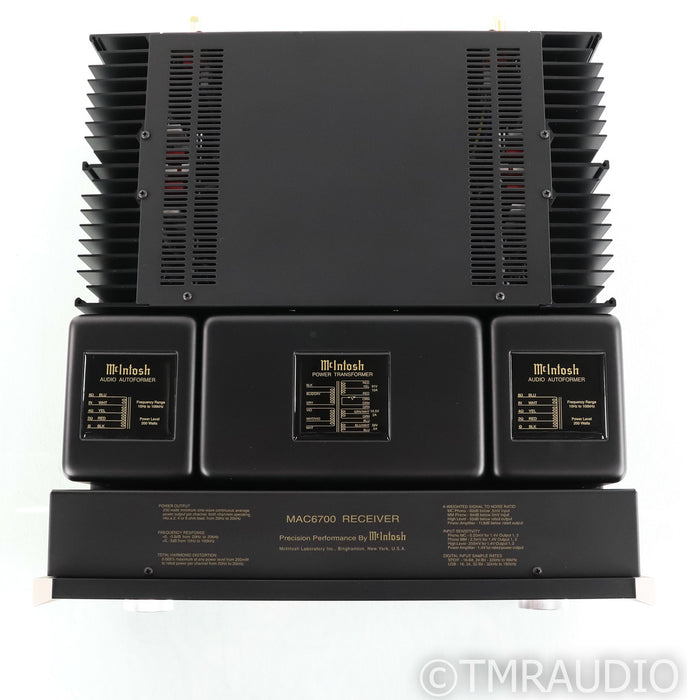 McIntosh MAC6700 Stereo Integrated Amplifier; MAC-6700; USB; Remote; MAC-6700; USB; Remote